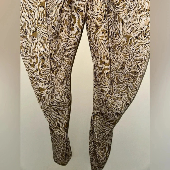 Forever 21 Animal Print Sheer Pants Lined w/Shorts Size L - NWOT - Picture 3 of 6